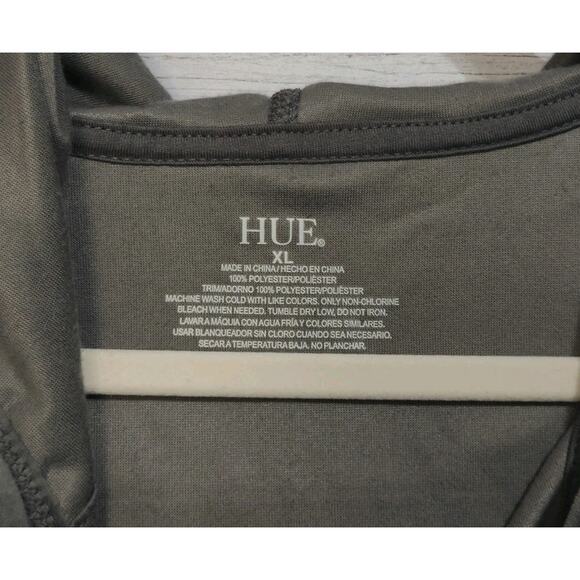 HUE Women's Gray Velour Lounge Set~Size XL (18/20) - Picture 3 of 15